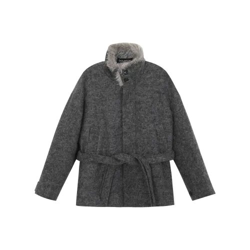 DOGANSON Серый Унисекс Пальто