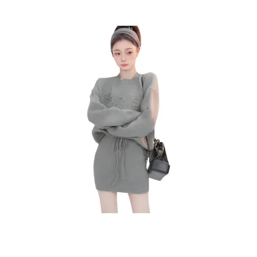 EFCR Серый Женские Комплекты с Юбкой