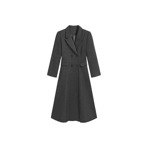 FLIM Темно-серый Женский Пальто