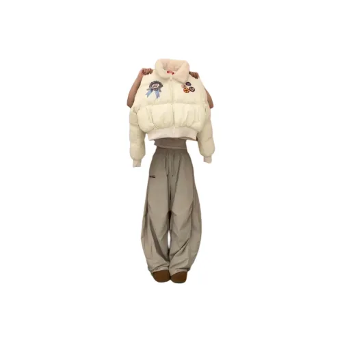 Cotton Gene Хлопковый пуховик женский