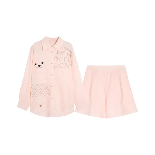 GZQJ Розовый Унисекс Повседневные костюмы