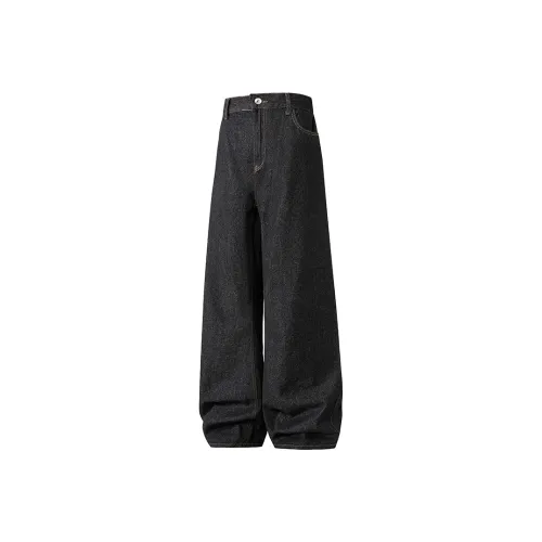 Evil Lions Черные Унисекс Джинсы