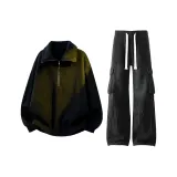 Черный топ + Черные брюки