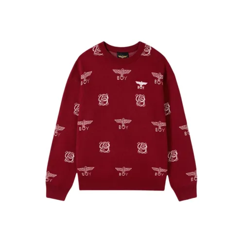 BOY LONDON Red Unisex Свитера