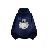 Темно-синий, синий, с флисовой подкладкой [стандартный размер]