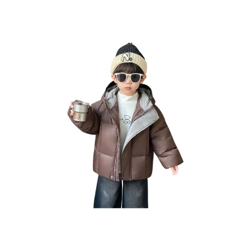 7 SEVFUN Повседневное пуховое пальто Зимний Карамель Детский Возраст 3-7 лет