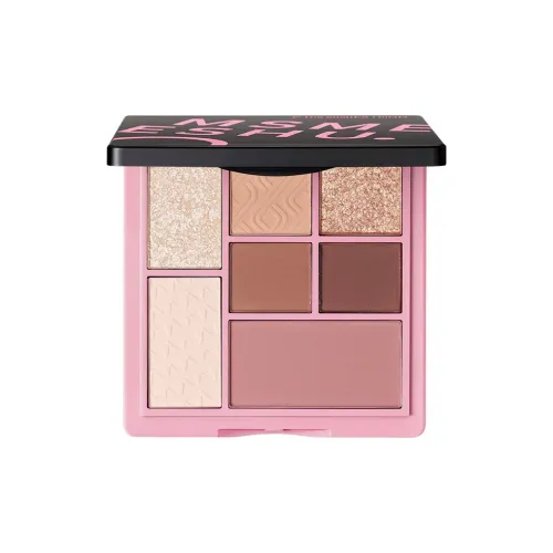 MSMEESHU Хайлайтер Кисть Тень с Земными Тонами Осветляющий Румяна Компактная Палетка