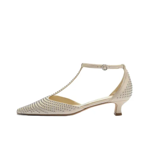 Aeyde Liz Низкий каблук Высокие каблуки 3,5 см Женские Кремовый