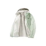 Светло-зеленый [с капюшоном, с подкладкой из шерпа]