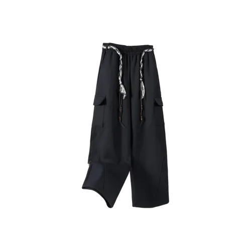 SIBAISHE Темно-синие женские повседневные штаны