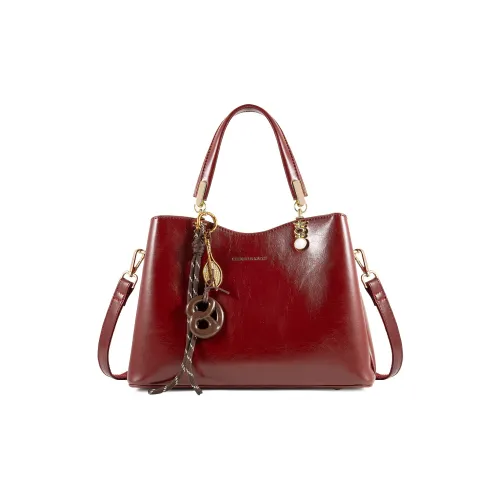 WEINIAO Сумка из синтетической кожи стандартная женская красная