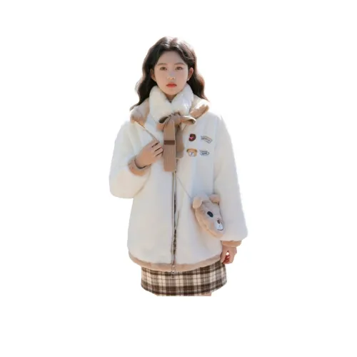 YICHEN Вельвет Feel Пальто Женское