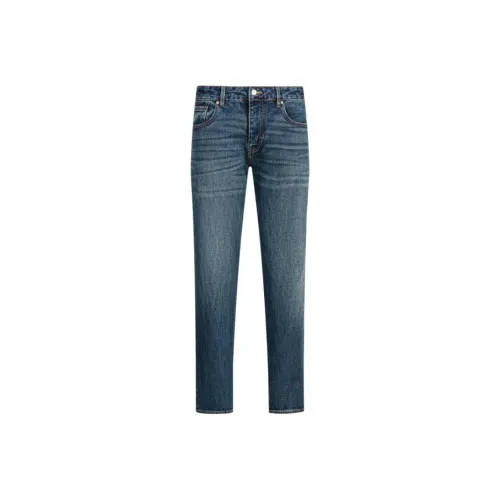 ARMANI EXCHANGE Джинсы Мужские Джинсовые Синий
