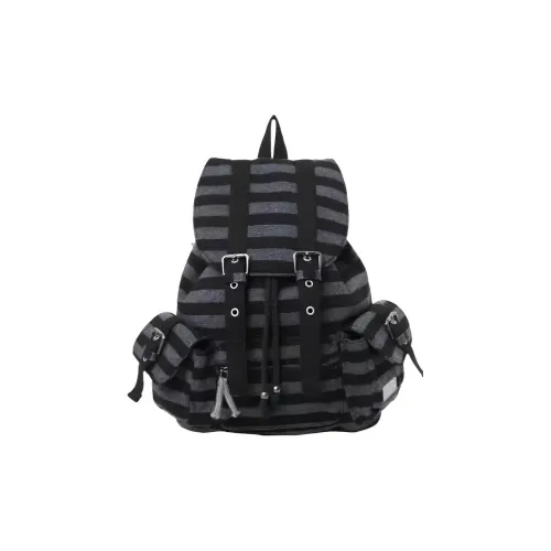 Meter Винтаж Полосы Рюкзак Универсальный Большая емкость Студенческая Учебная Повседневная Сумка Обычный Нет Цветовая схема