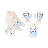 [Снеговик Широ Полный комплект] Широ Снеговик Перчатка + Широ Теплый Шарф + Широ Теплая Вода Сумка