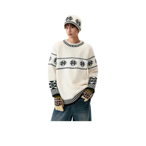 YINCHUANG Белый Унисекс Свитера