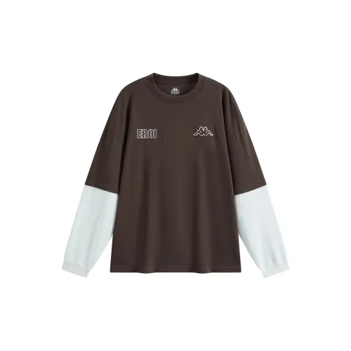 KAPPA Темный шоколад Коричневый 6536 Мужские Термофутболки