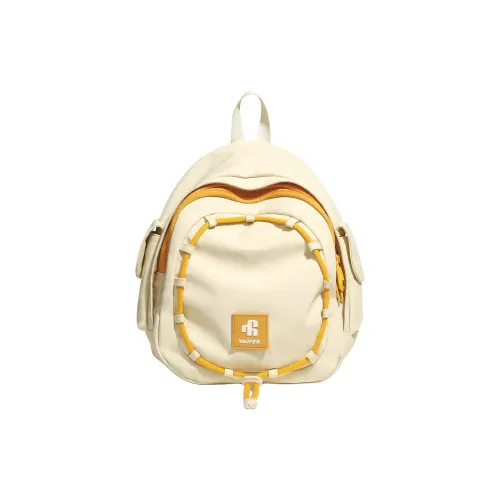 VAOPER Полиэстер Рюкзак Маленький Рюкзак Двойная Сумка на Плечо Маленькая Женская Кремовый Желтый Морской Синий