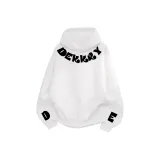 Белый, с флисовой подкладкой [стандартный размер]