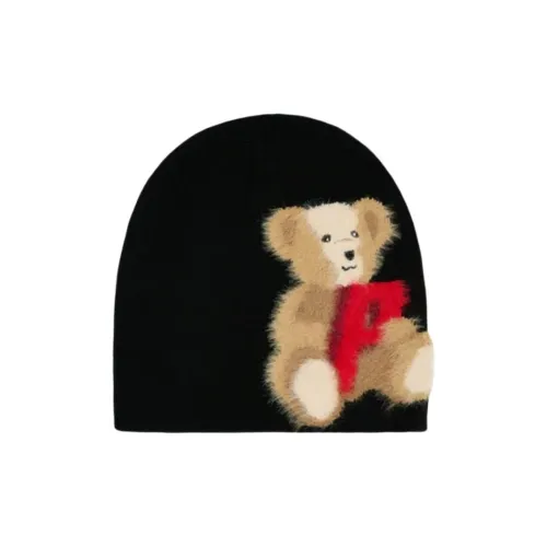 PALACE Acrylic Beanies Unisex Black PALACE Акриловые шапки-бини унисекс черные
