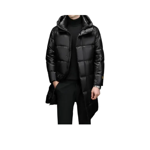 DKRVT Черный [Упаковка Включена] Мужские пуховики