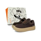 Коричневый с флисовой подкладкой