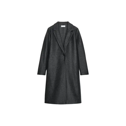 ZARA Collaboration Зебра с принтом Серый Женский Пальто