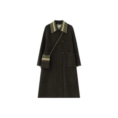 SOON FLOWER Мокко Женское Пальто