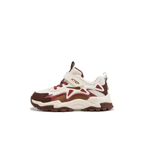 XTEP Противоскользящая Устойчивая к износу Утепленная обувь Ванильный Желтый Солодовый Коричневый Кирпичный Красный
