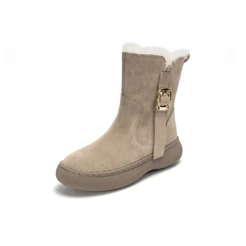 BETCRIS x SUYANJIAO Противоскользящие 17 см Сноубутсы Женские