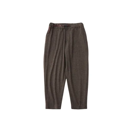 White Mountaineering Повседневные брюки Мужские Коричневые