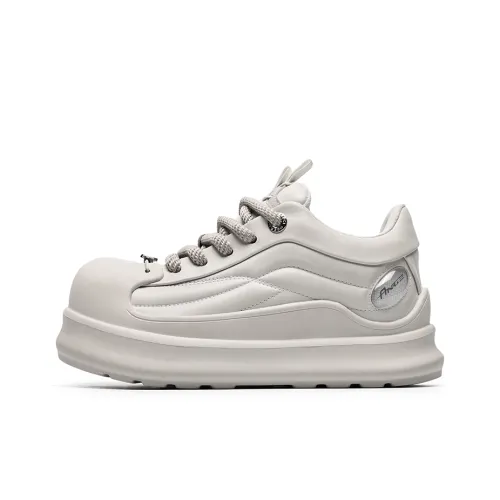 MPZY Slip-resistant Low Top Скейтборд Кроссовки Мужские Белые