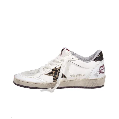 Golden Goose Ballstar Low Топ Кроссовки для скейтбординга Женские Белые
