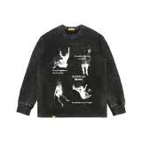 Винтажный длинный рукав