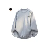 Светло-серый с флисовой подкладкой