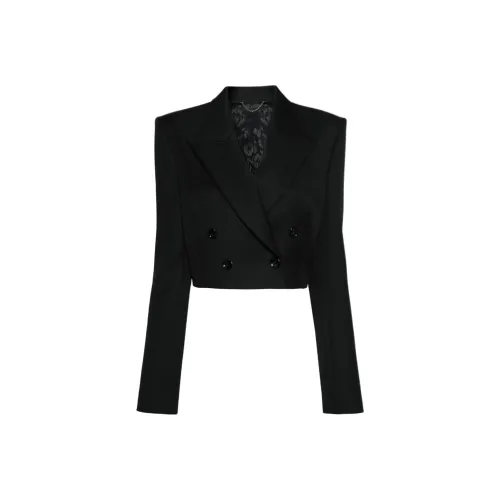 MAGDA BUTRYM SS24 Бизнес Костюм Пальто Женское Черное