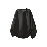 Темно-серый (Y Большой размер) Вселенная Исследование Горловина спереди Этикетка