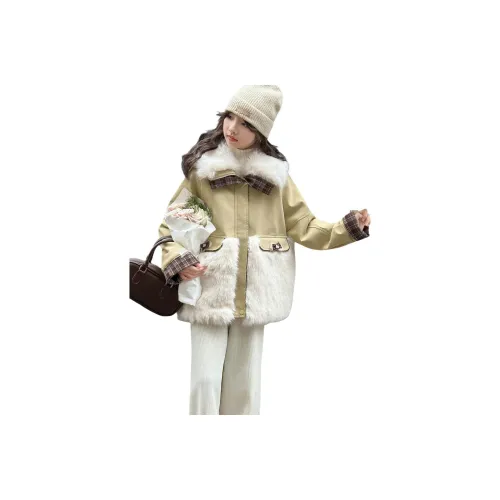 Guldoeleph Хаки KIDS Натуральный и искусственный мех