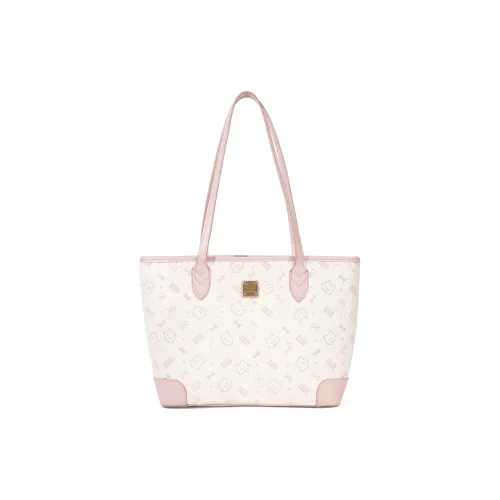 SHORT HAIR GIRL ПУ (полиуретан) Сумка через плечо Женская Вишневый цветок Розовый Розовый Черный