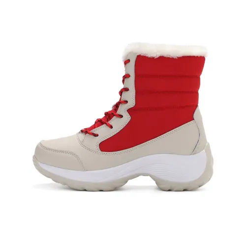 QINBU Утепленная обувь Термозащита Устойчивость к истиранию Противоскользящие Носки-снуд Женские