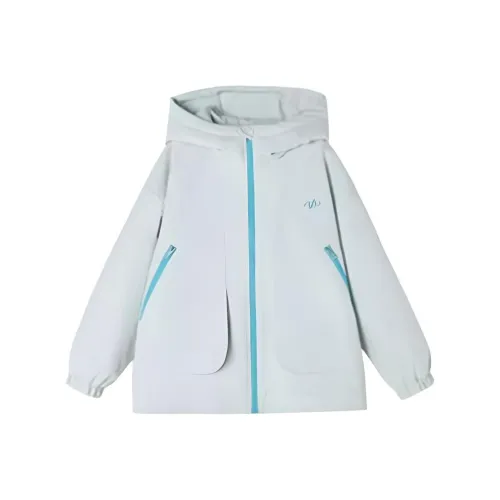 YUANYUAN GIRL Мятно-зеленый KIDS Утеплённые куртки