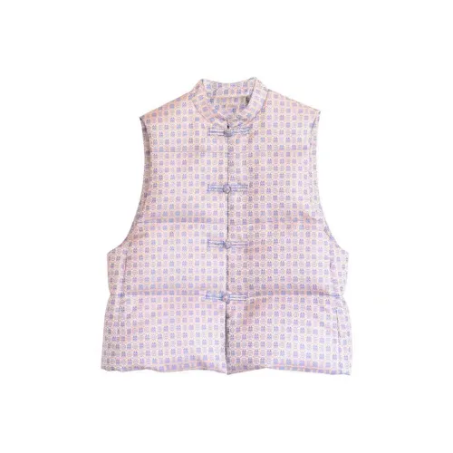 SYEEE WITH U Розовые Женские Жилеты
