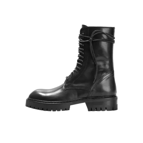 Ann Demeulemeester Tucson Nero Короткий Мартин Ботин Женские Черные