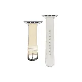 Экрю и серый - милый, мягкий, плюшевый [один ремень]