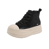 Черный с флисовой подкладкой