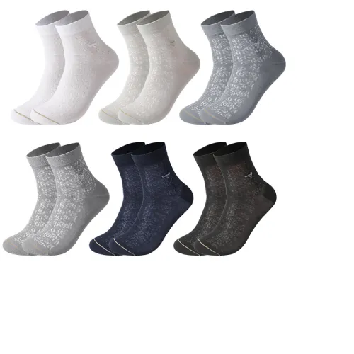 SEPTWOLVES Носки Crew Мужские упаковка из 6 пар в подарочной коробке