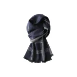 Голубо-серый с полосами