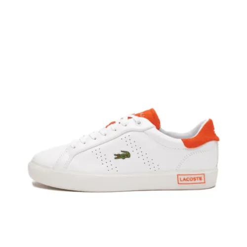 LACOSTE Powercourt 2,0 Low Топ Скейтборд Кроссовки Женские Белые