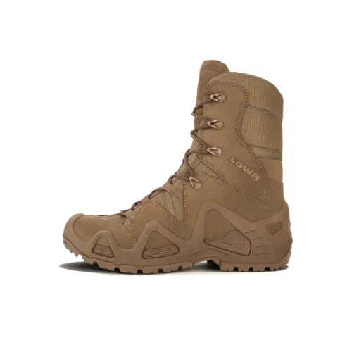 Lowa ZEPHYR Hi TF Амортизирующая обувь для походов с противоскользящим верхом высокий топ мужская коричневая