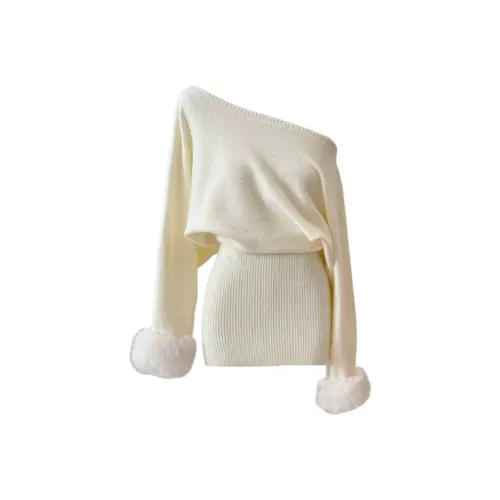 AINUOERMY Длинное платье с длинным рукавом женское